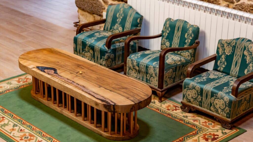 mesas únicas de madera